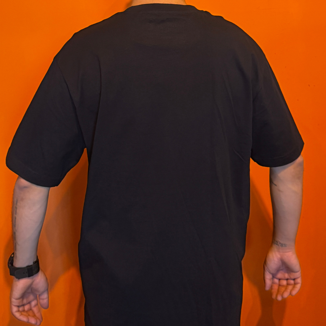 Playera negra manga corta Terrible Clothing