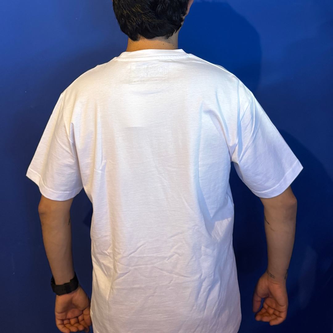 Playera Blanca manga corta Terrible Clothing